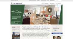 Desktop Screenshot of chr-apartments.com